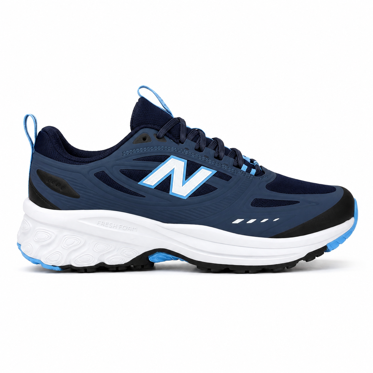 New Balance Fresh Foam 410V9 – Bleu Marine & Bleu Clair