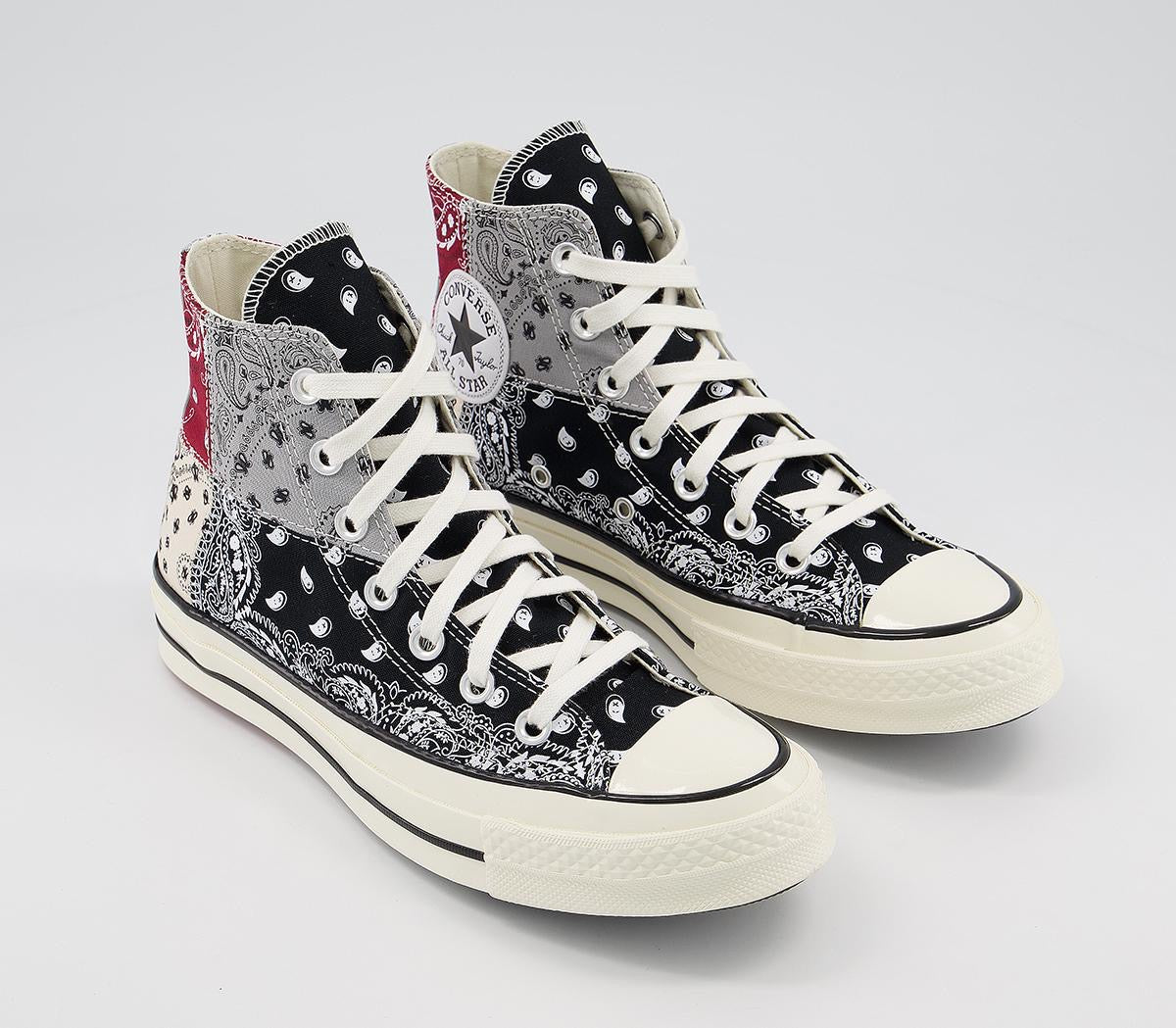 CONVERSE CHUCK TAYLOR ALL-STAR 70 HI OFFSPRING PAISLEY BLACK