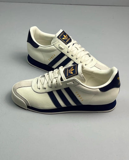 Adidas Samoa - Off White / Dark Blue / Gold Metallic