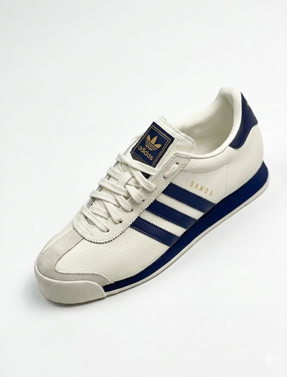 Adidas Samoa - Off White / Dark Blue / Gold Metallic