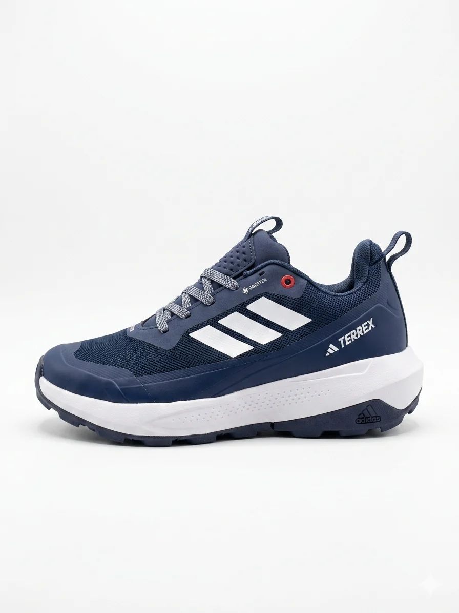Chaussures de Trail Adidas Terrex Gore-Tex – Bleu Marine & Blanc