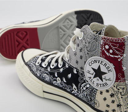 CONVERSE CHUCK TAYLOR ALL-STAR 70 HI OFFSPRING PAISLEY BLACK