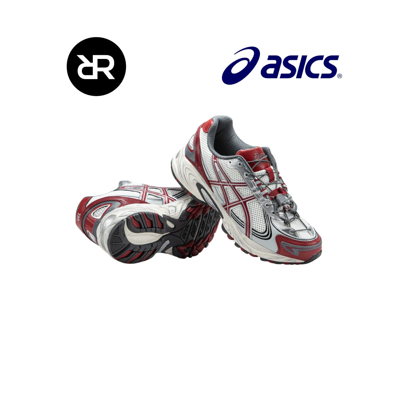 Asics gel-kahana tr v4 white/red/black
