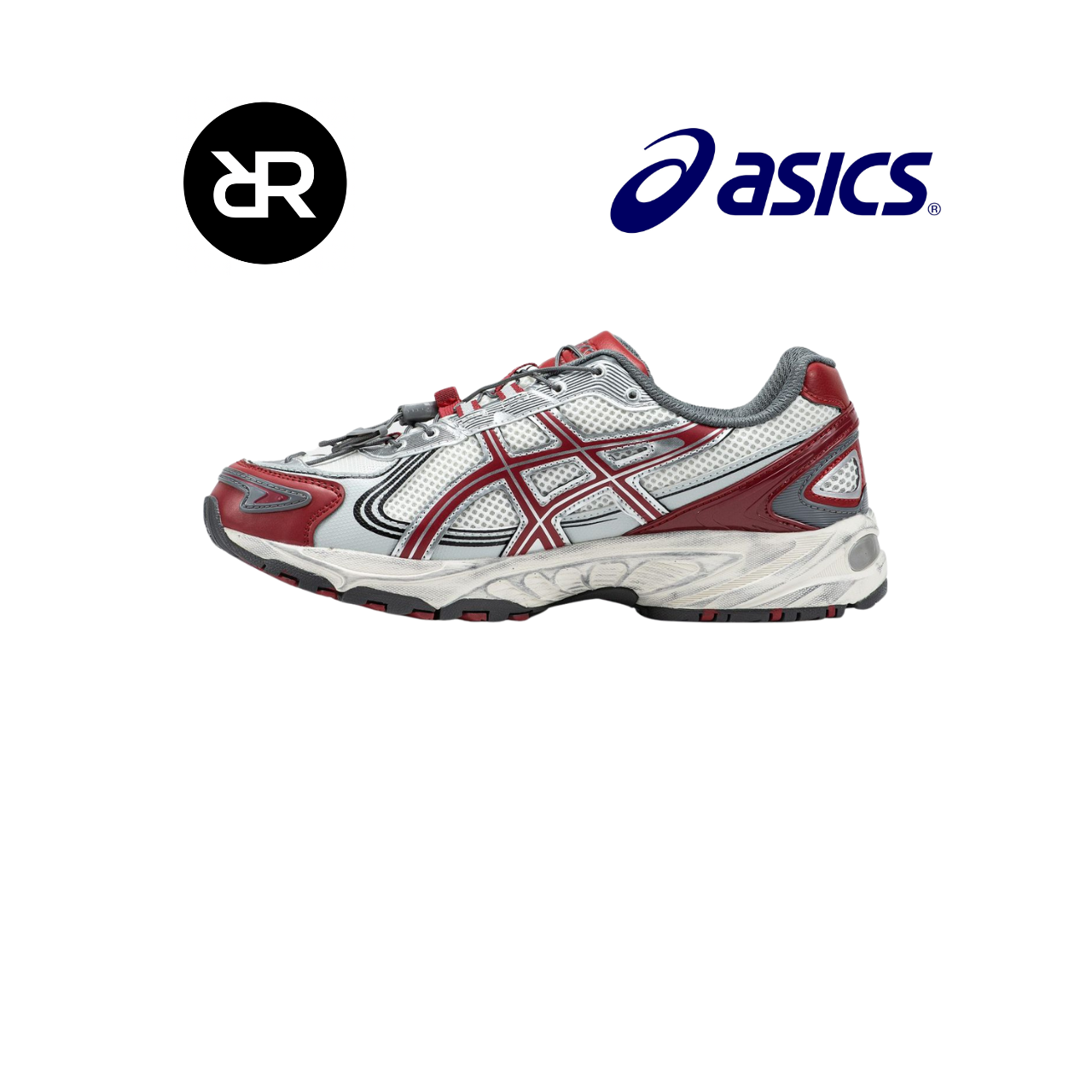 Asics gel-kahana tr v4 white/red/black