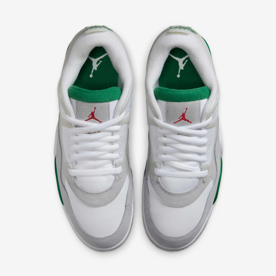 Air Jordan 4 RM – Blanc & Vert