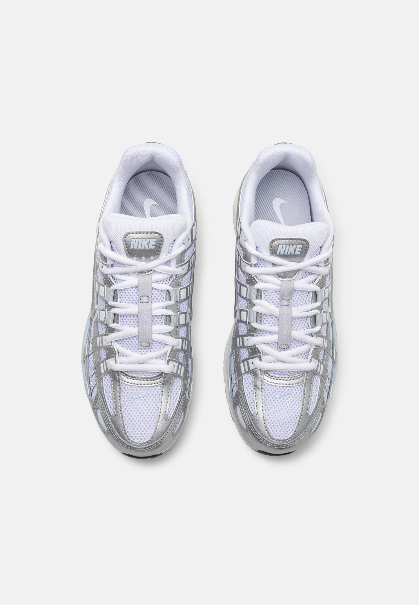 P 6000 - Baskets basses - white/metalic silver/blue tint/sail/black