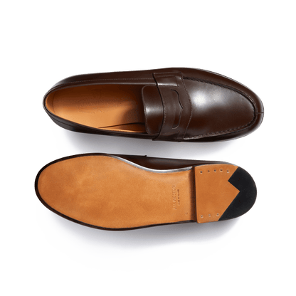 MOCASSIN WESTON – MARRON