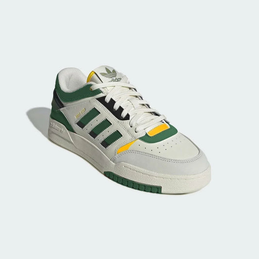 ADIDAS DROP STEP LOW – VERT & BLANC