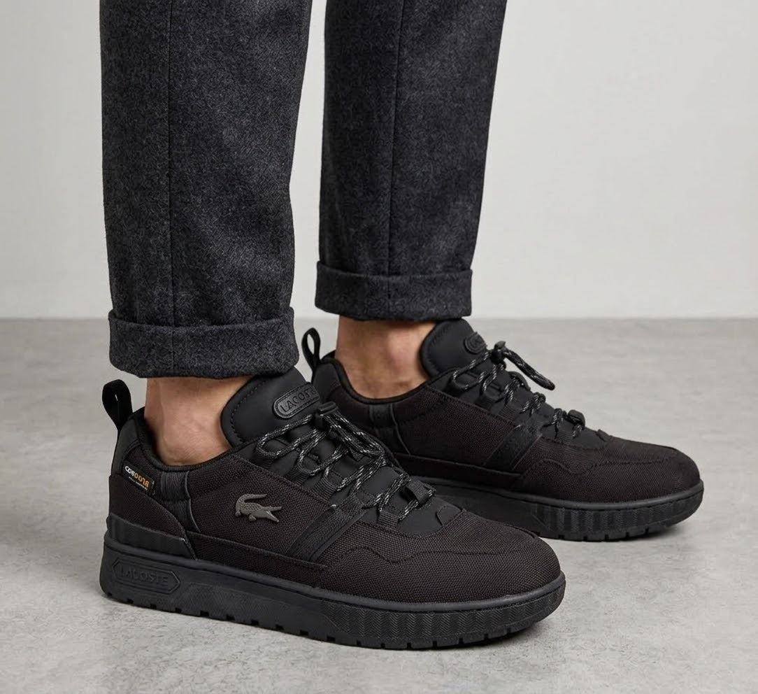 Sneakers Outdoor Lacoste T-Clip Winter Cordura – Noir