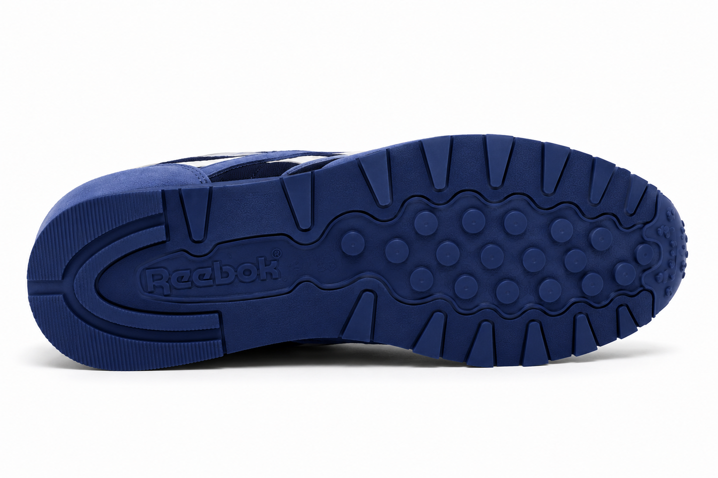 Reebok Classic Leather Bleu Marine & Gris