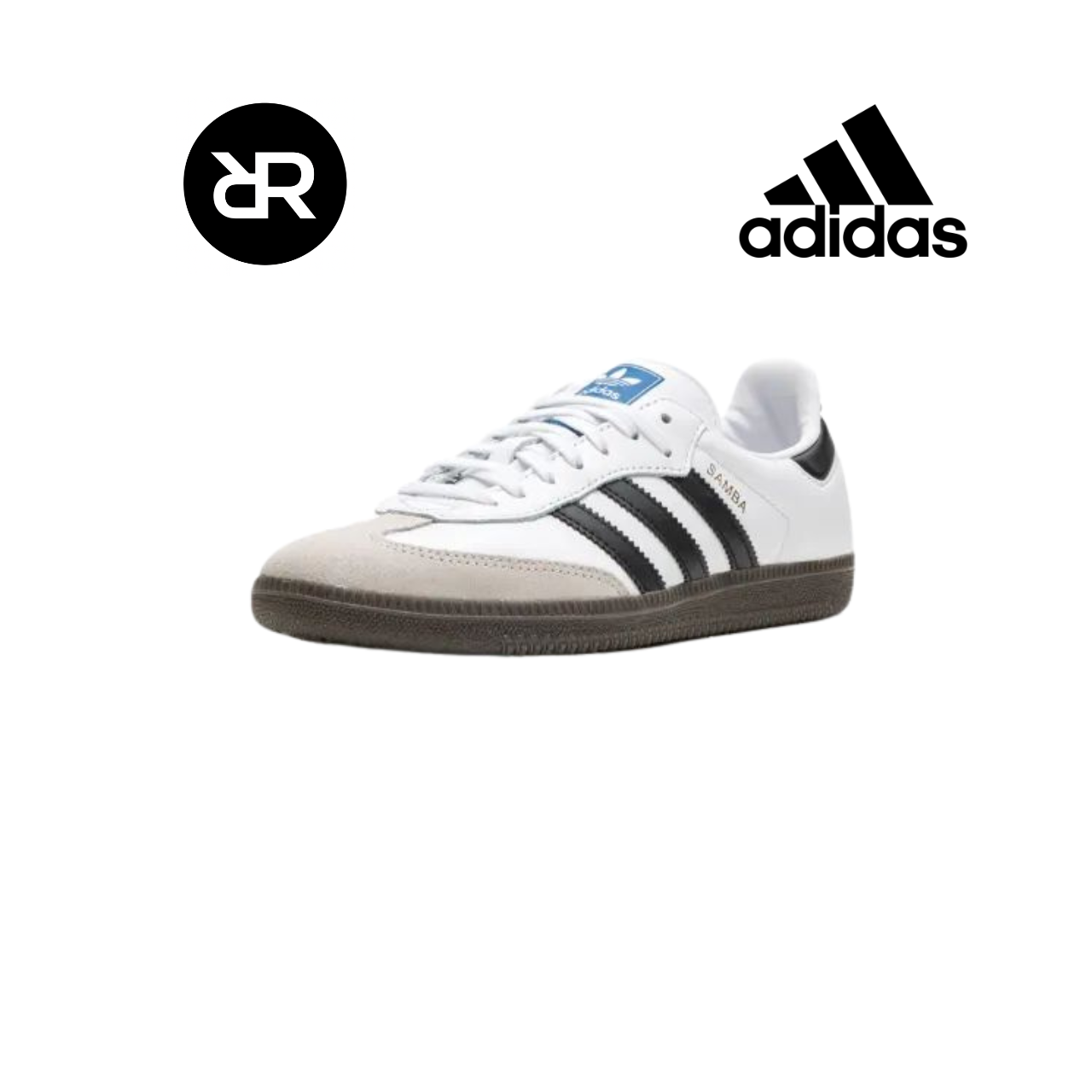 Adidas samba - vegan white gum