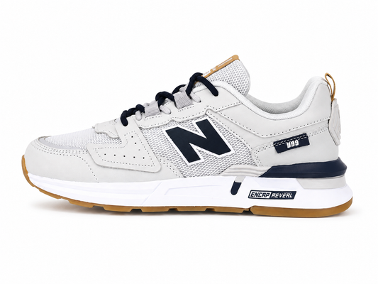 New Balance 999 ENCAP REVEAL Gris/Bleu Marine – Semelle Gomme