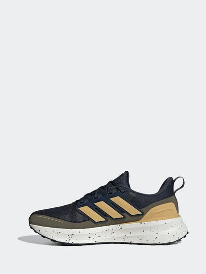 Adidas Runfalcon Edge Homme – Baskets Running Confortables Noir & Beige