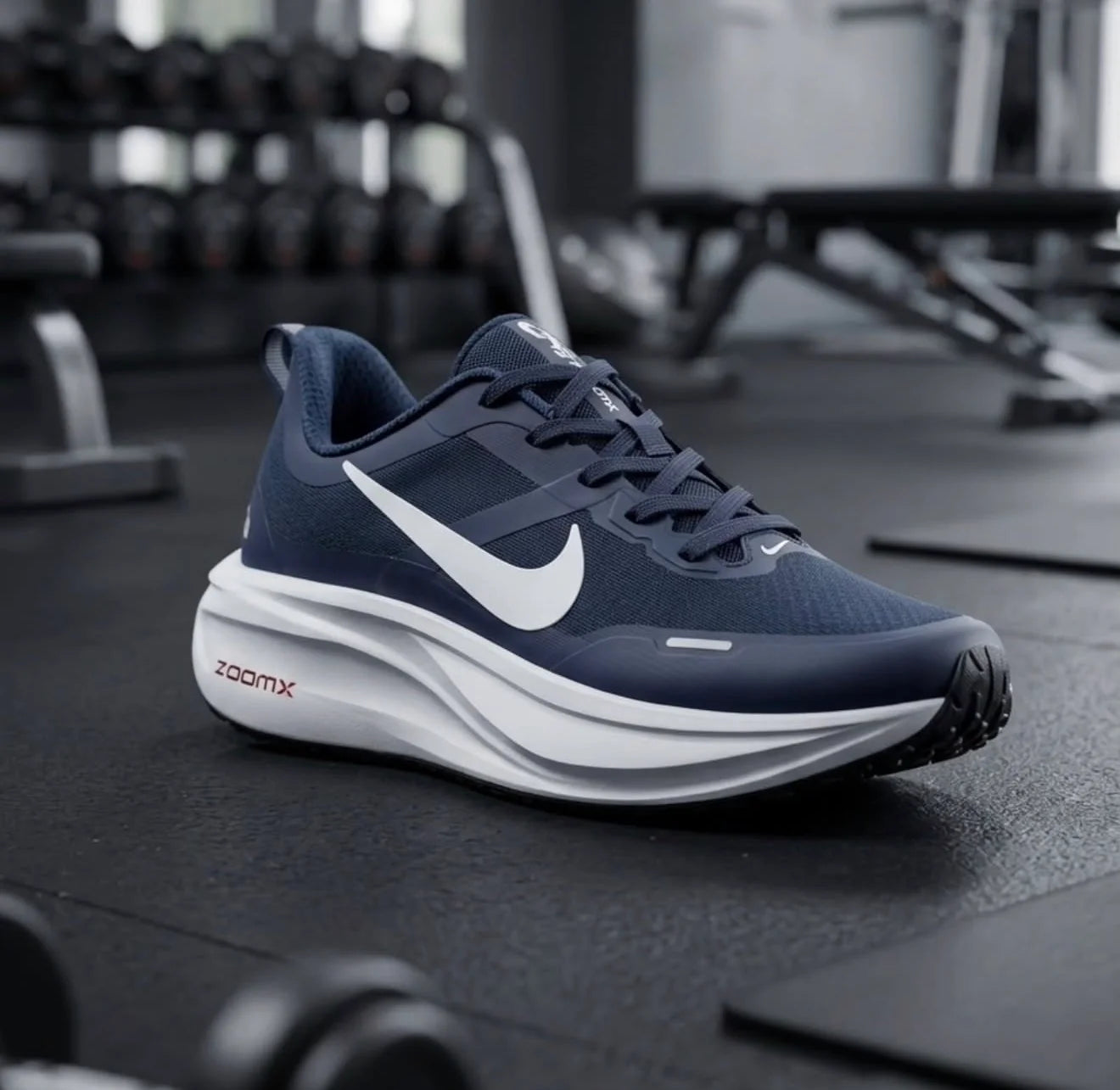 Basket Nike ZoomX – Bleu Marine / Blanc