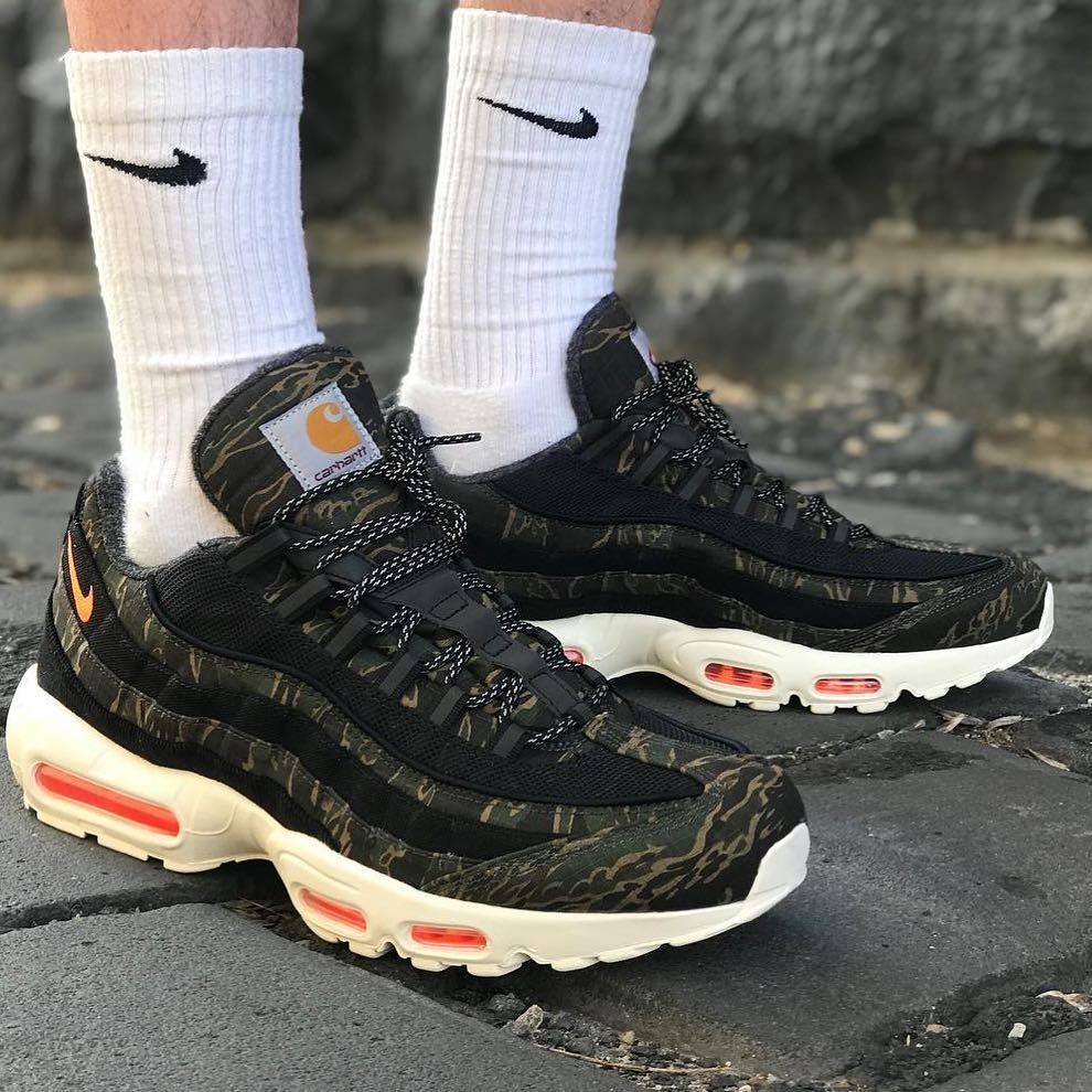 NIKE AIR MAX 95 CARHARTT WIP CAMO