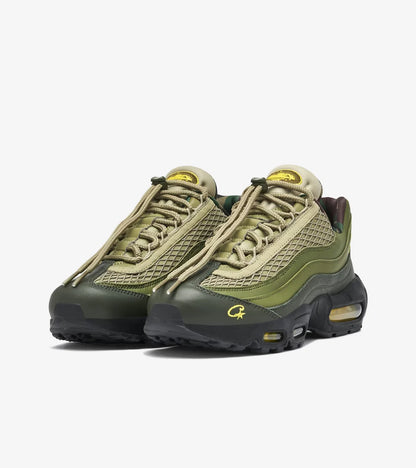 Nike Air Max 95 x CPFM – Olive Green & Yellow Premium Sneakers