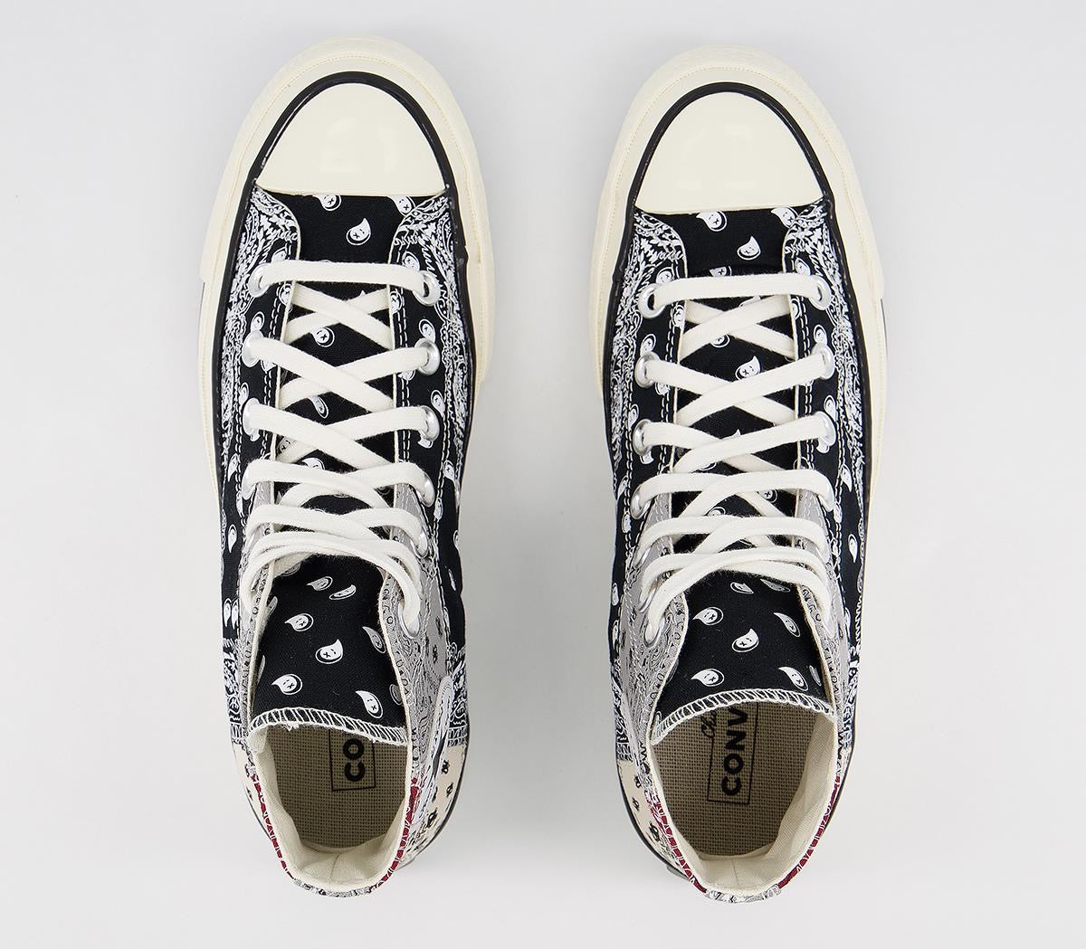 CONVERSE CHUCK TAYLOR ALL-STAR 70 HI OFFSPRING PAISLEY BLACK
