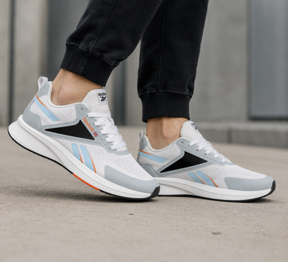 Reebok Classic Runner – White/Grey/Orange