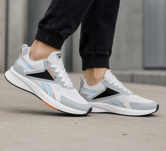 Reebok Classic Runner – White/Grey/Orange