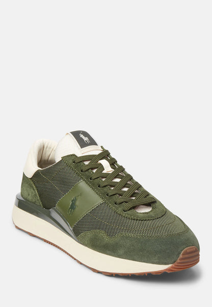 Polo Ralph Lauren Train 89 Suede & Oxford Sneaker