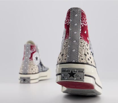 CONVERSE CHUCK TAYLOR ALL-STAR 70 HI OFFSPRING PAISLEY BLACK