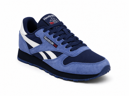 Reebok Classic Leather Bleu Marine & Gris