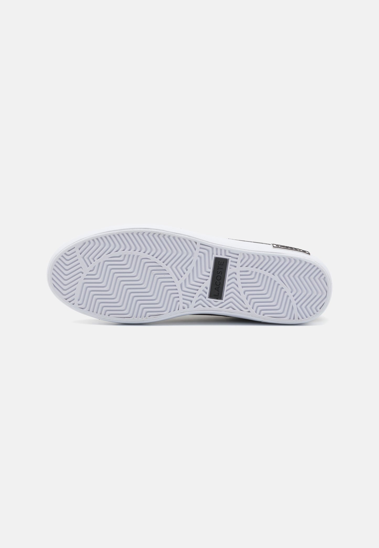LACOSTE POWERCOURT 124 - Baskets basses - black/white