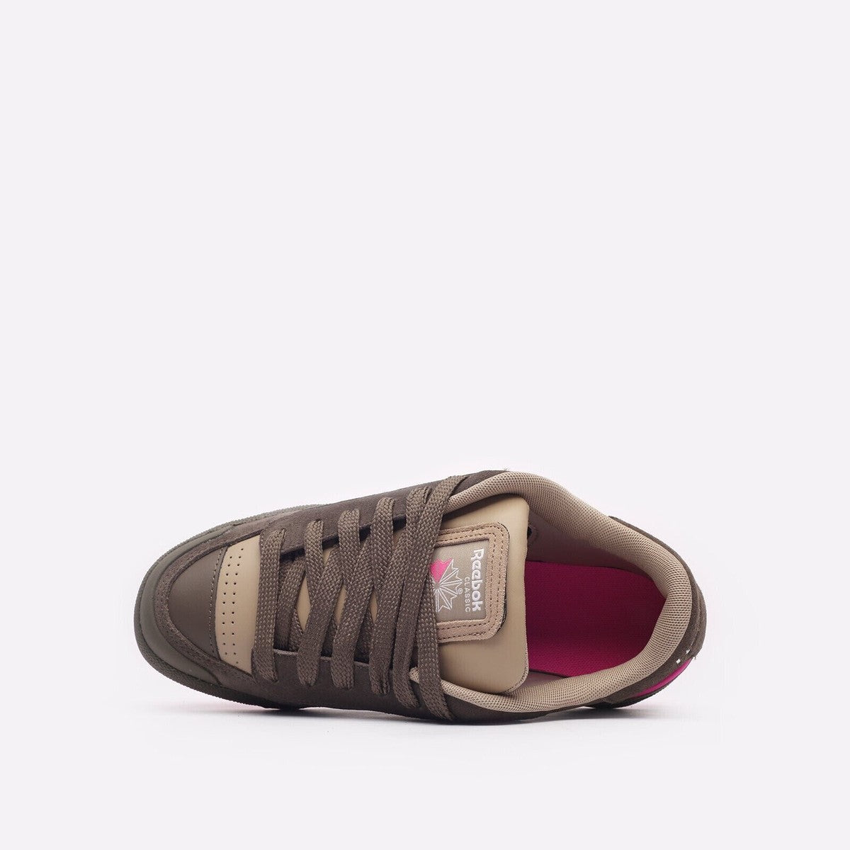 Chaussures de tennis homme Reebok Club C BULC baskets marron marron rose blanc 1