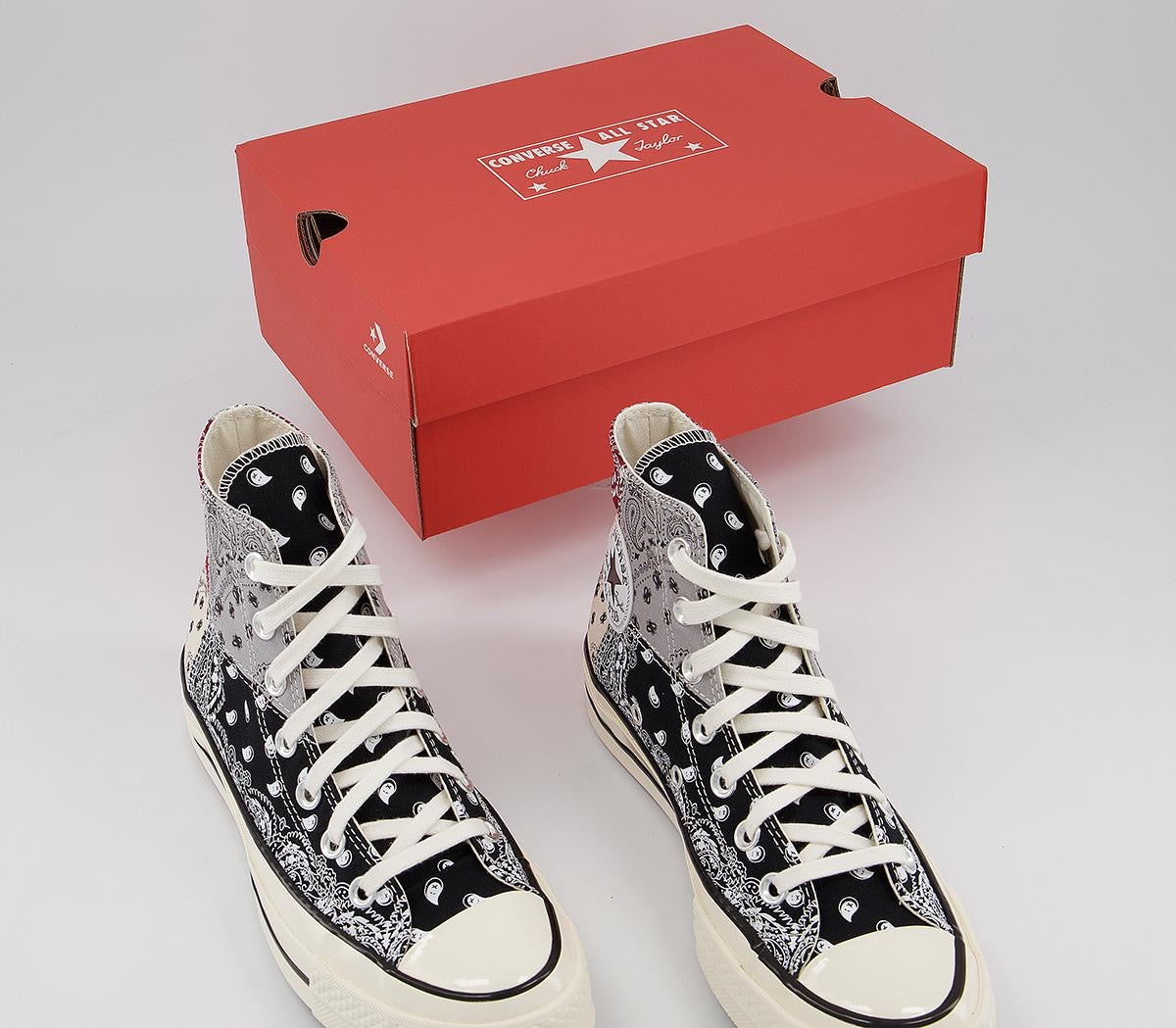 CONVERSE CHUCK TAYLOR ALL-STAR 70 HI OFFSPRING PAISLEY BLACK